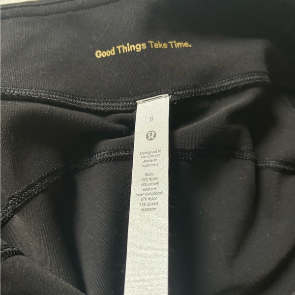 Lululemon Define Zip-Front High-Rise Flared Pant. New no tags Sz 8 - Picture 5 of 5